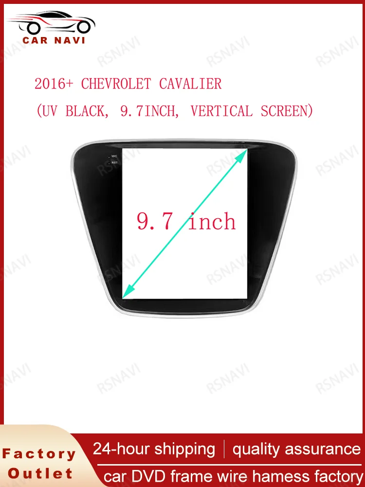 Автомобильный радиоприемник RSNAVI, 9,7 дюйма, для CHEVROLET кавалер 2016 +, мультимедийная рамка в стиле Tesla, видеоплеер, навигационная панель, отделка
Автомобильный радиоприемник RSNAVI, 9,7 дюйма, для CHEVROLET кавалер 2016 +, мультимедийная рамка в стиле Tesla, видеоплеер, навигационная панель, отделка