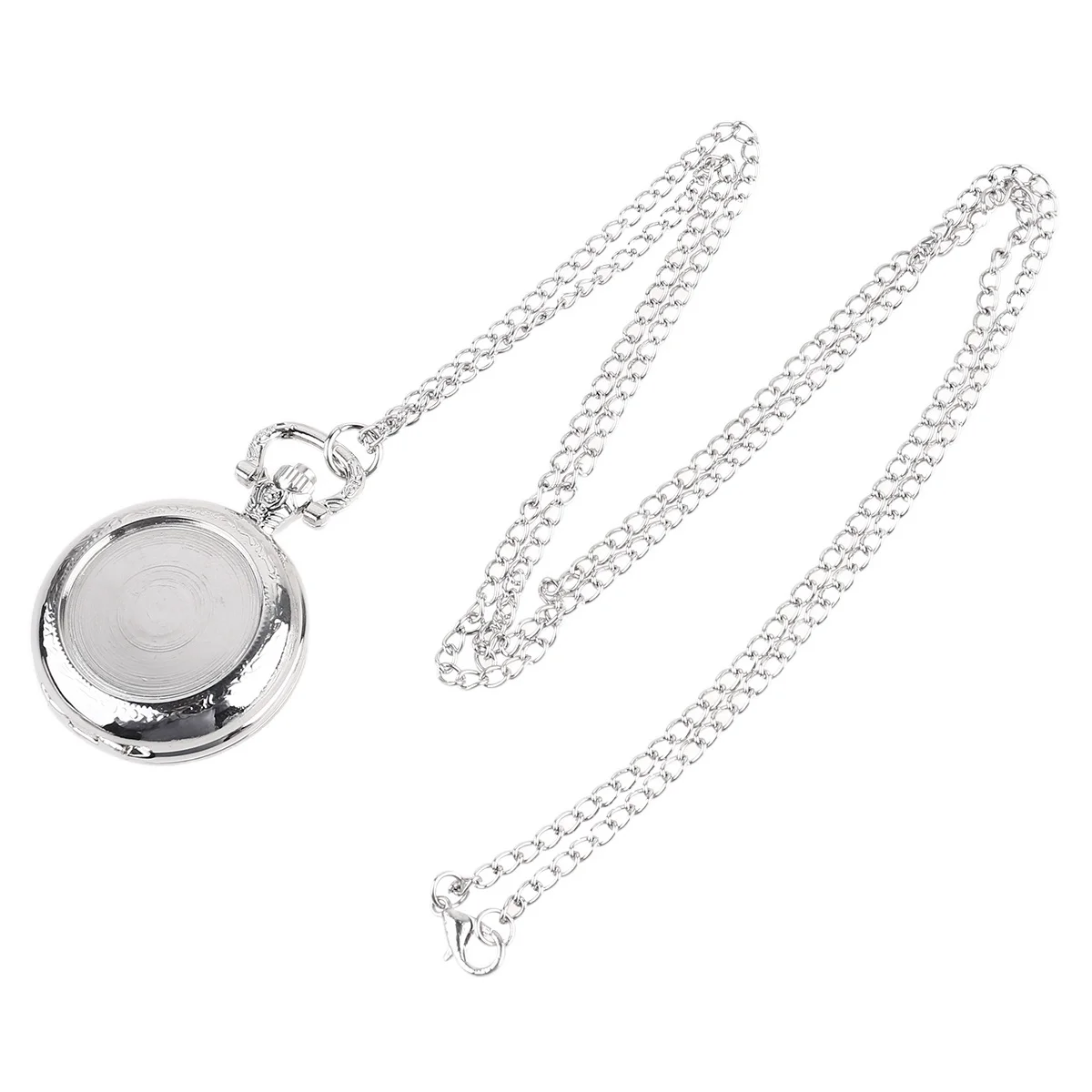 Silver Pendant Vintage Pocket Watch Necklace Retro Elegant Timepiece for Family Friends Daily Use Gift Pocket Watch
Silver Pendant Vintage Pocket Watch Necklace Retro Elegant Timepiece for Family Friends Daily Use Gift Pocket Watch