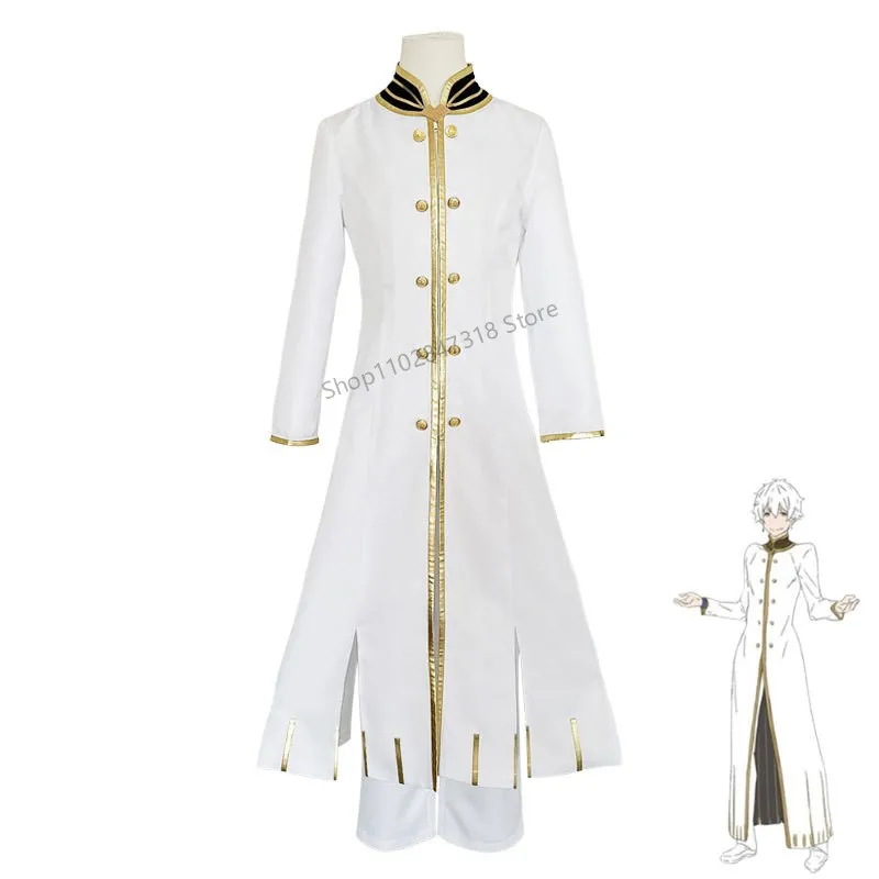 Re:Zero Regulus Corneas Cosplay Costume Re:Life In A Different World From Zero Halloween Carnival Regulus Corneas White Robe
Re:Zero Regulus Corneas Cosplay Costume Re:Life In A Different World From Zero Halloween Carnival Regulus Corneas White Robe