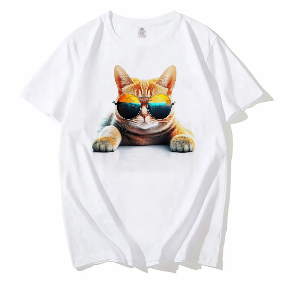 Summer Fashion Men's oversized Tshirt Watercolor Cool Cat Sunglasses Art print Plus Size T-Shirt Casual Streetwear tops
Summer Fashion Men's oversized Tshirt Watercolor Cool Cat Sunglasses Art print Plus Size T-Shirt Casual Streetwear tops