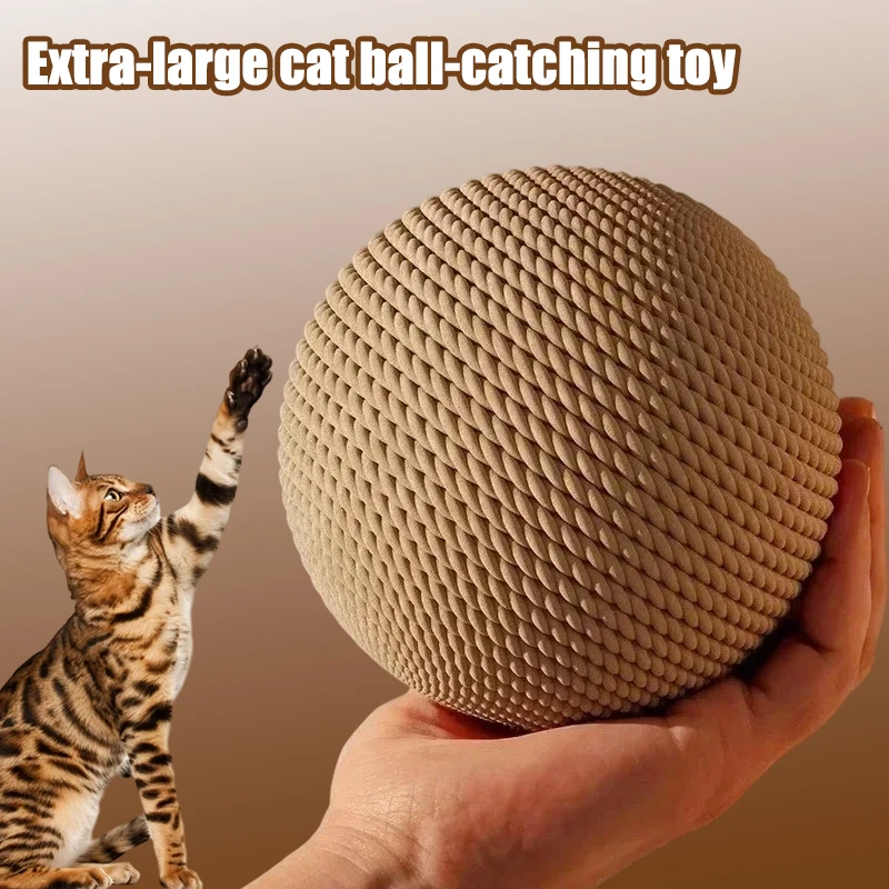 1PCS Jute Ball Cat Toy - Pet Scratching Tool with Jute Rope Durable Indoor Play Toy for Cats
1PCS Jute Ball Cat Toy - Pet Scratching Tool with Jute Rope Durable Indoor Play Toy for Cats