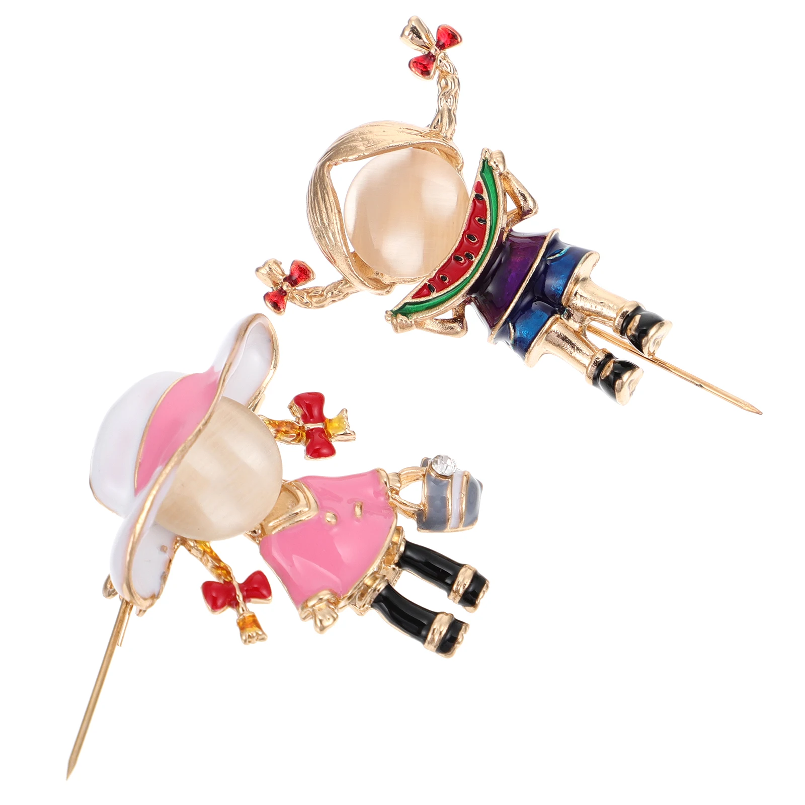 2 Pcs Brooch Drop Oil Pattern Durable Student Clothes Brooch Decor Nurse Children Badge Reusable Chest
2 Pcs Brooch Drop Oil Pattern Durable Student Clothes Brooch Decor Nurse Children Badge Reusable Chest