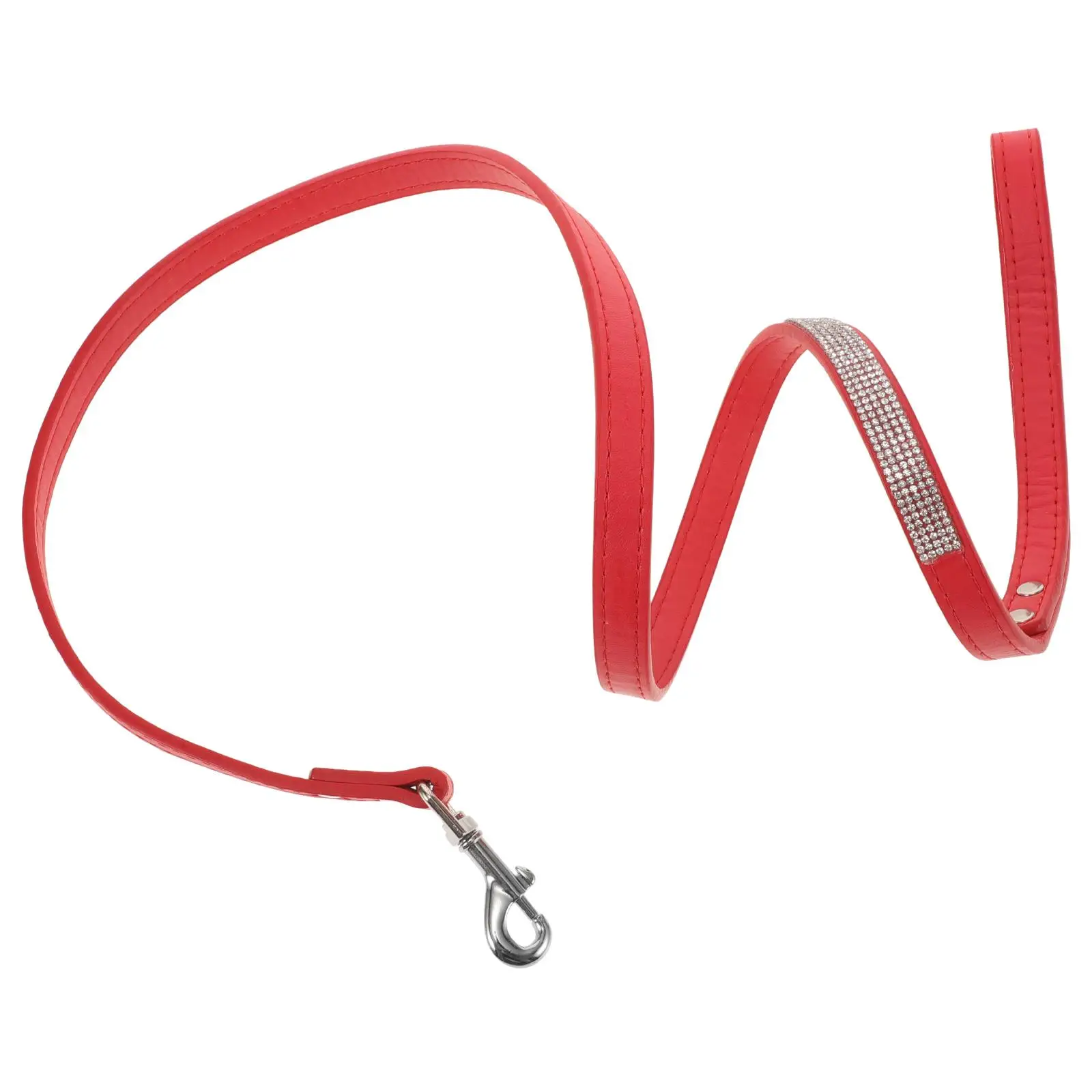 Rhinestone Dog Leash Small Flexible Hot Fixed Craft Non Stiff PU Walking Jogging Hiking Camping Pet Supplies Dog
Rhinestone Dog Leash Small Flexible Hot Fixed Craft Non Stiff PU Walking Jogging Hiking Camping Pet Supplies Dog