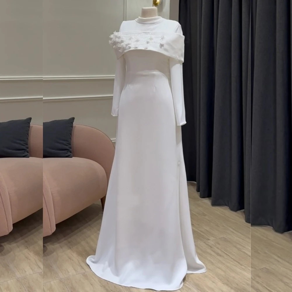 Customized Retro Fashion Jersey Sequined A-lineHigh Collar Long Dresses Bespoke Occasion Matching Intricate
Customized Retro Fashion Jersey Sequined A-lineHigh Collar Long Dresses Bespoke Occasion Matching Intricate