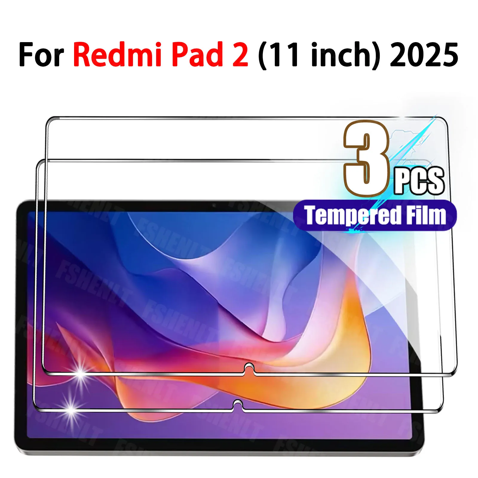 Tempered Glass Film for Redmi Pad 2 (11 inch) 2025 Screen Protector HD 9H Hardness Premium Ultra Clear Anti-Scratches
Tempered Glass Film for Redmi Pad 2 (11 inch) 2025 Screen Protector HD 9H Hardness Premium Ultra Clear Anti-Scratches