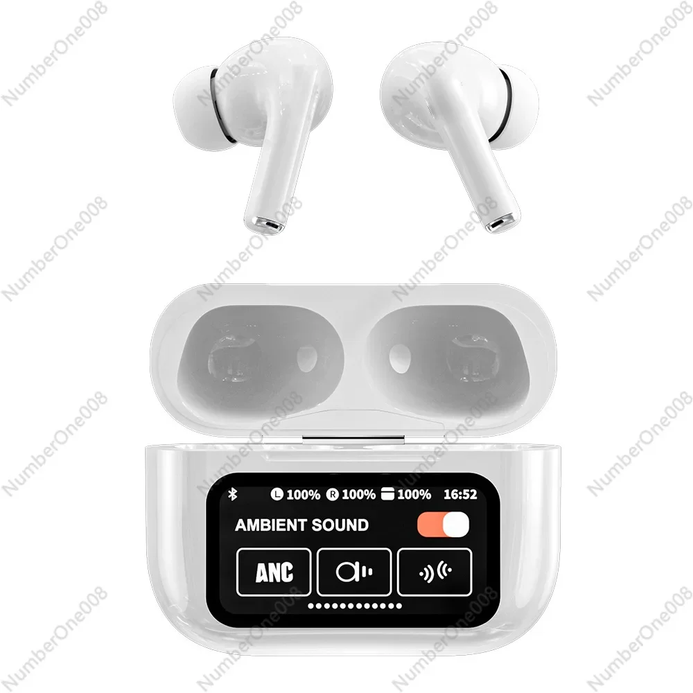 A9pro Noise Cancelling Color Screen Bluetooth Earphones
A9pro Noise Cancelling Color Screen Bluetooth Earphones