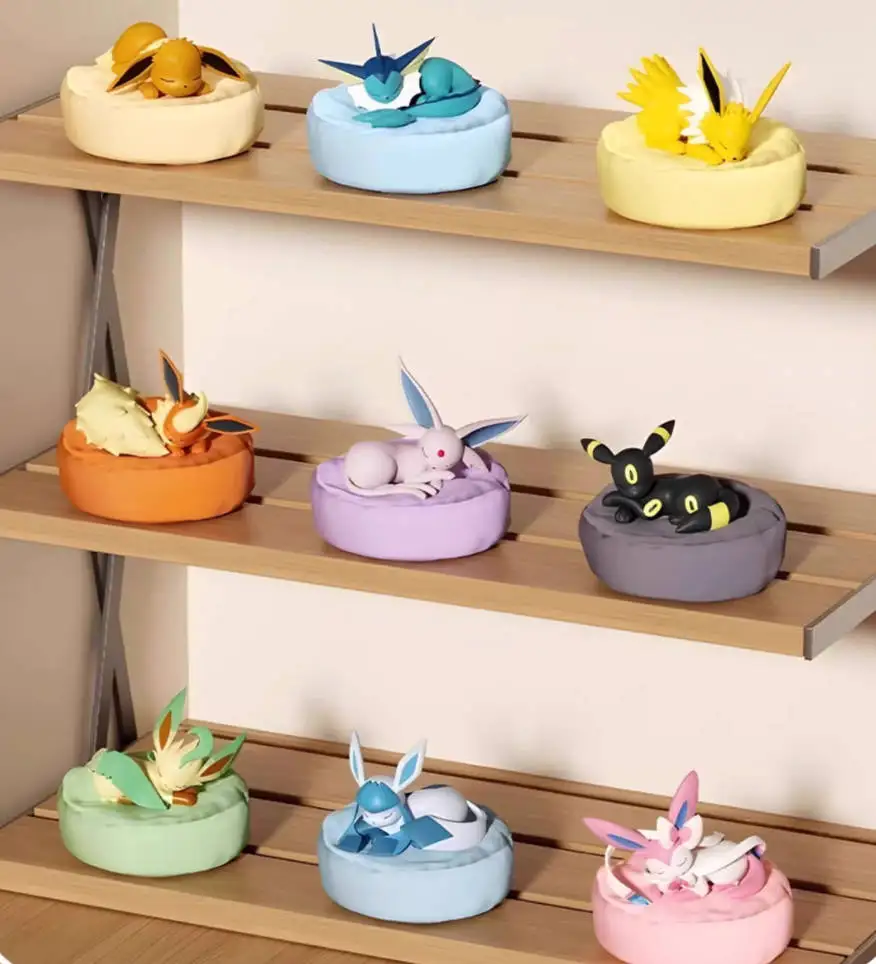 Original Eevee Sleeping Position Series Blind Box Mystery Box Vaporeon Anime Figurines Sylveon Espeon Umbreon Merchandise Gifts
Original Eevee Sleeping Position Series Blind Box Mystery Box Vaporeon Anime Figurines Sylveon Espeon Umbreon Merchandise Gifts