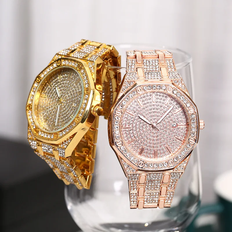 Hip Hop Men's Watch with Steel Band and Diamond Octagon Rhinestones Full of Diamonds British Watch for Hip Hop Outdoors
Hip Hop Men's Watch with Steel Band and Diamond Octagon Rhinestones Full of Diamonds British Watch for Hip Hop Outdoors
