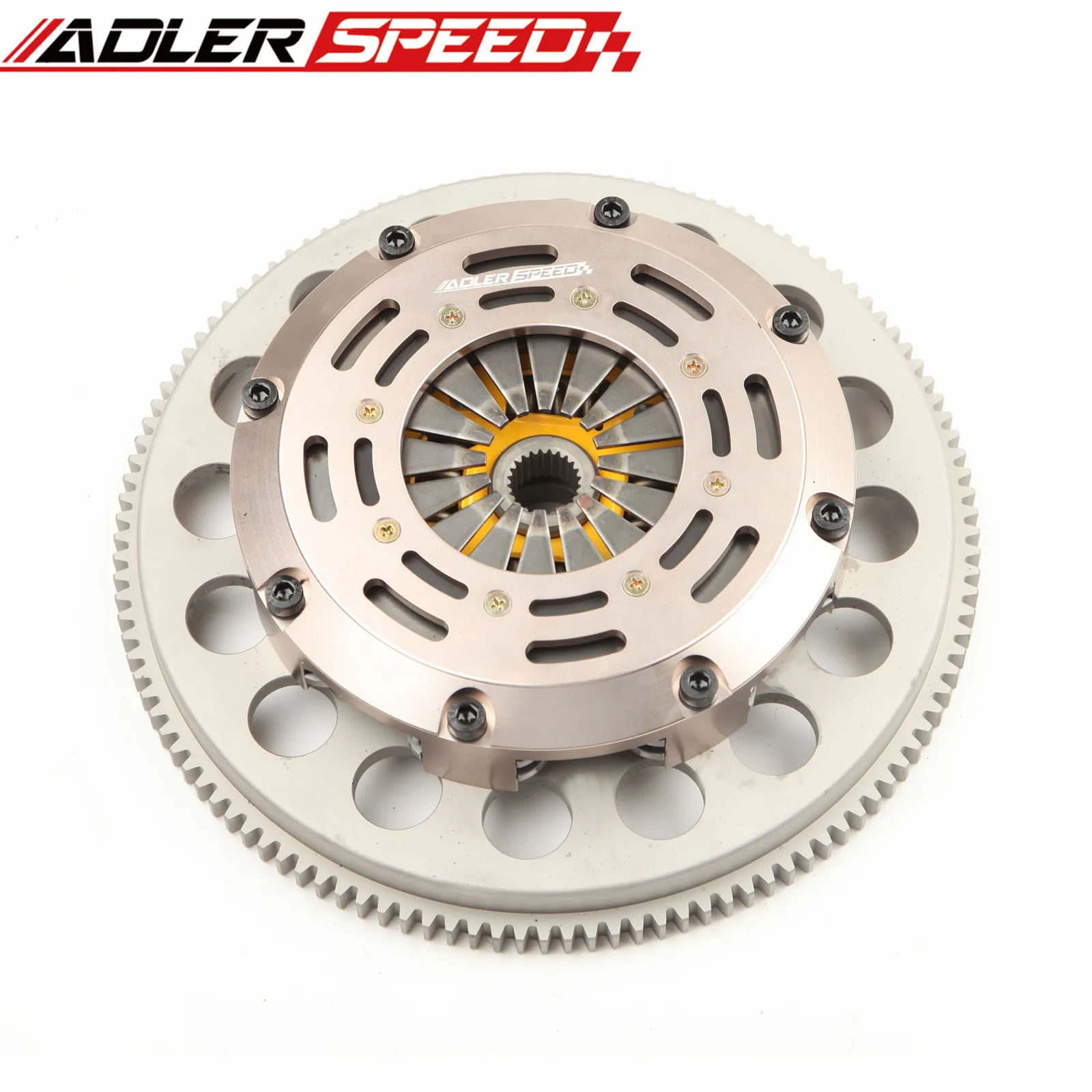 ADLERSPEED Racing & Street Clutch Twin Disc Medium For Nissan Skyline RB20DET RB25DET 5-SPD
ADLERSPEED Racing & Street Clutch Twin Disc Medium For Nissan Skyline RB20DET RB25DET 5-SPD