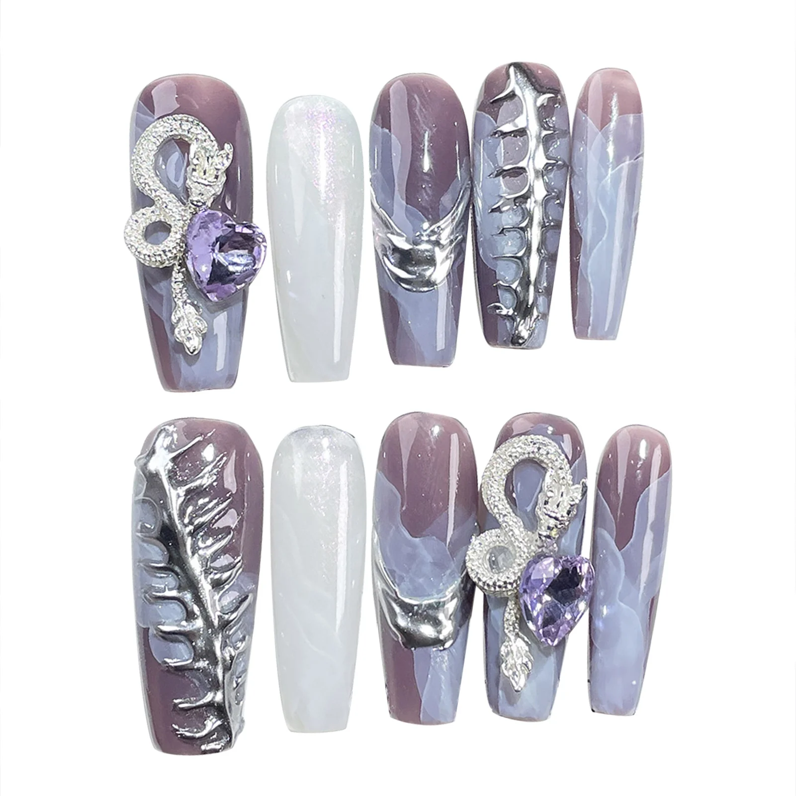 Year Theme Purple False Nails Natural Unbreakable Nail Simple Wear for Professional Nail Art Salon Supply
Year Theme Purple False Nails Natural Unbreakable Nail Simple Wear for Professional Nail Art Salon Supply