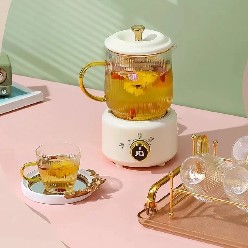 Portable 2 Gear Temperature Adjust Flower Teapot Office Electric Stew Cup Keep Warm Kettle 220V 600ml Multifunctional Health Pot
Portable 2 Gear Temperature Adjust Flower Teapot Office Electric Stew Cup Keep Warm Kettle 220V 600ml Multifunctional Health Pot