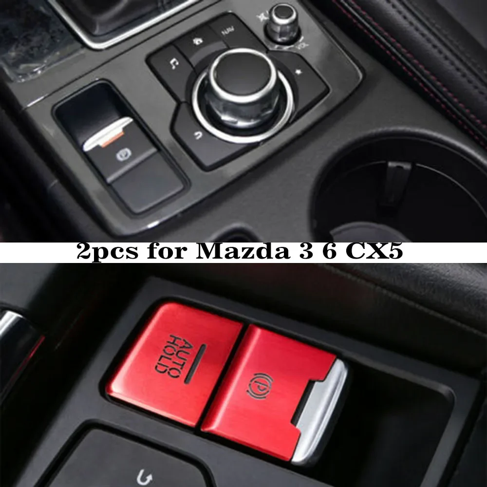 1Set Autohold Cover Brake Cover Button Cover Trims For Mazda 3 2014-2018 For Mazda 6 17-20 For Mazda CX-5 16-20 Car Accessories
1Set Autohold Cover Brake Cover Button Cover Trims For Mazda 3 2014-2018 For Mazda 6 17-20 For Mazda CX-5 16-20 Car Accessories