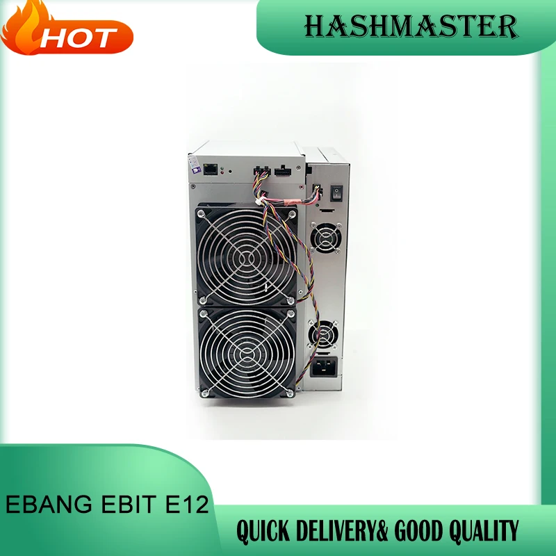 Used Ebang Ebit E12 44TH ASIC Miner Bitcoin Cryptocurrency Miner With Power Supply
Used Ebang Ebit E12 44TH ASIC Miner Bitcoin Cryptocurrency Miner With Power Supply