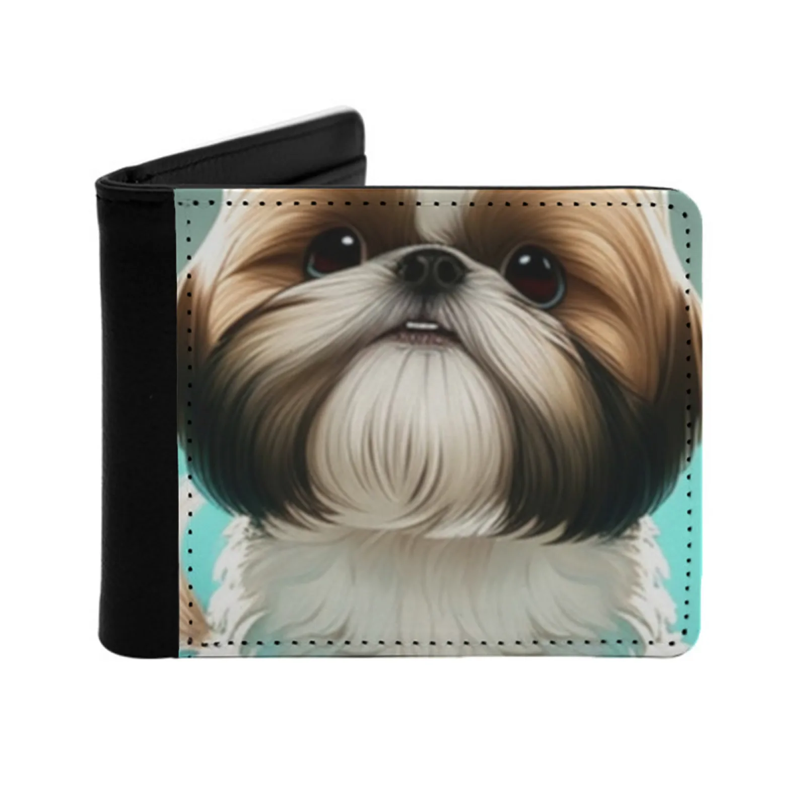 Shihtzu Stichie Personalized Men's Leather Wallet Credit Card Pouch Purse Artist Shihtzu Shitzu Dog Dogs Shihtzu Lovers
Shihtzu Stichie Personalized Men's Leather Wallet Credit Card Pouch Purse Artist Shihtzu Shitzu Dog Dogs Shihtzu Lovers