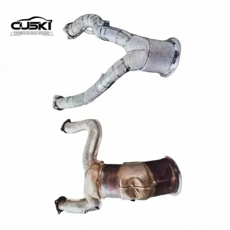 High quality Stainless Stee Automobile Accessorie Suitable For AUDI A7 C8 Acoustical Damper Exhaust Pipe downpipe
High quality Stainless Stee Automobile Accessorie Suitable For AUDI A7 C8 Acoustical Damper Exhaust Pipe downpipe