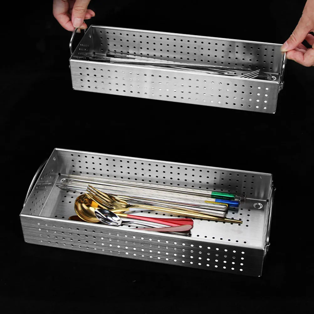 Stainless Steel Chopsticks Cage Large Capacity 304 Kitchen Utensil Holder Drainage Design Easy Clean Cutlery Organizer
Stainless Steel Chopsticks Cage Large Capacity 304 Kitchen Utensil Holder Drainage Design Easy Clean Cutlery Organizer