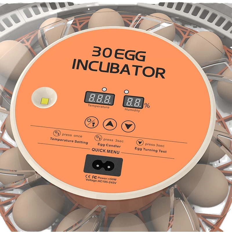 HHD 30H Commercial Egg Incubator, New Fully Automatic Poultry Hatcher
HHD 30H Commercial Egg Incubator, New Fully Automatic Poultry Hatcher
