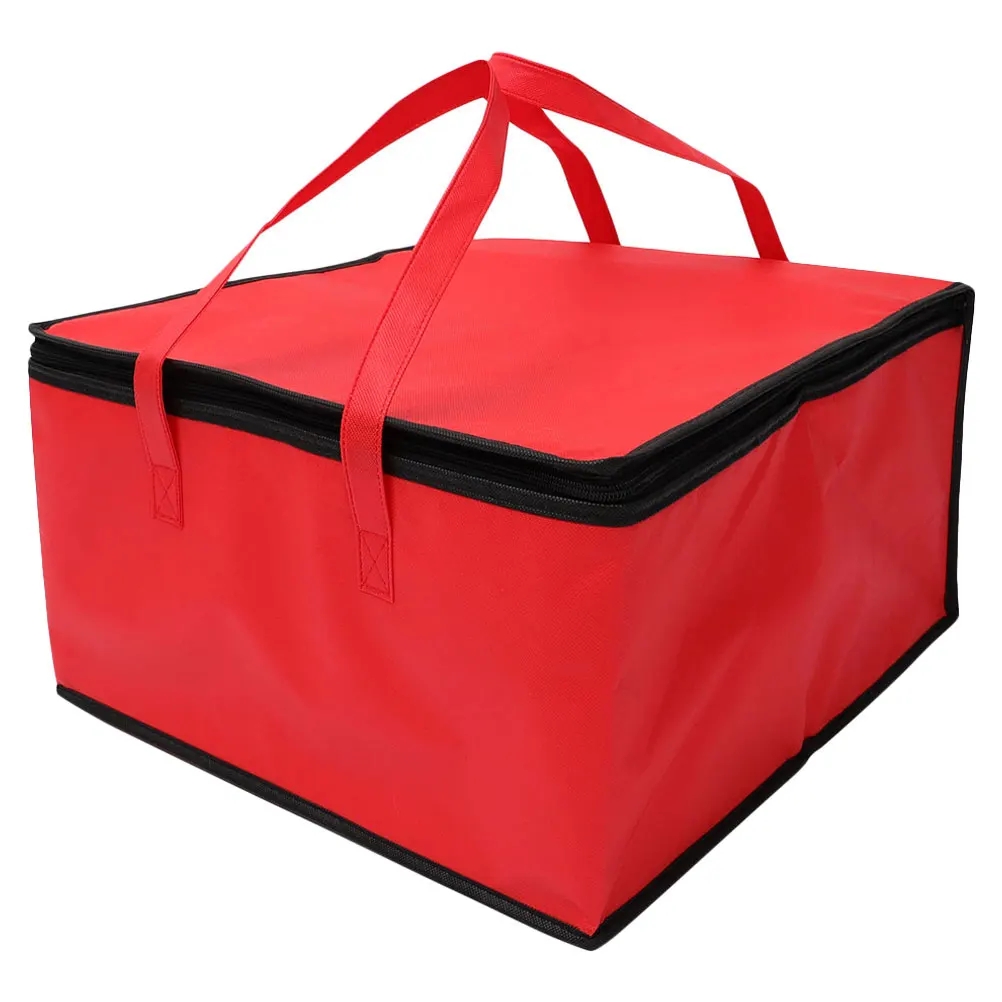 Fresh Insulation 8 Inch Red Thermal Cooler Bag for Seafood Cake Pizza Grocery Delivery Reusable Shopping Bag Large
Fresh Insulation 8 Inch Red Thermal Cooler Bag for Seafood Cake Pizza Grocery Delivery Reusable Shopping Bag Large