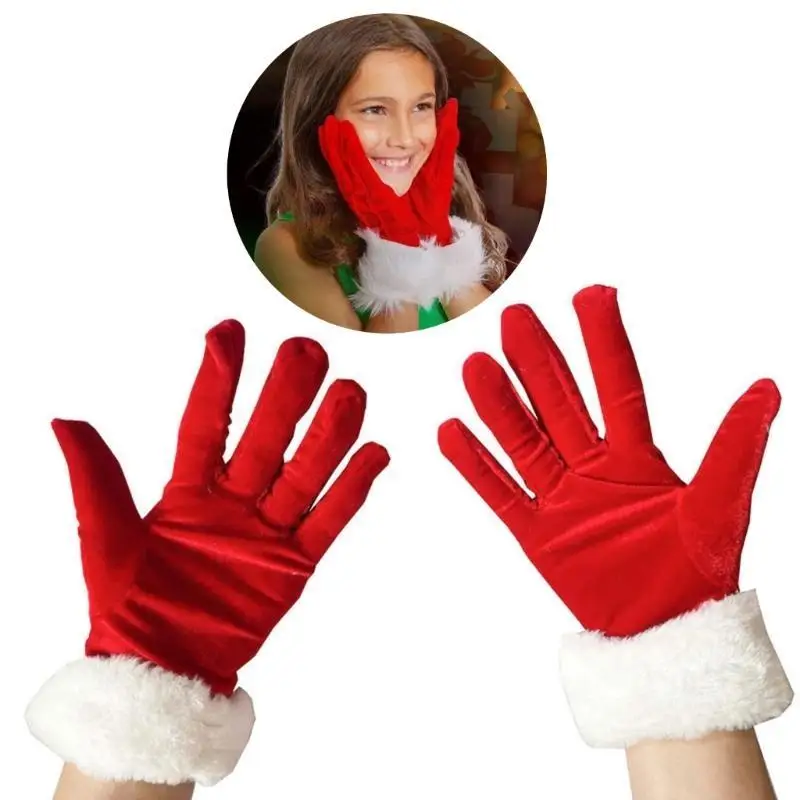 39BD Winter Warm Stretchy Mittens Adult Christmas Cosplay Santa Full Finger Gloves Knit Gloves for Cold Weather Cycling
39BD Winter Warm Stretchy Mittens Adult Christmas Cosplay Santa Full Finger Gloves Knit Gloves for Cold Weather Cycling