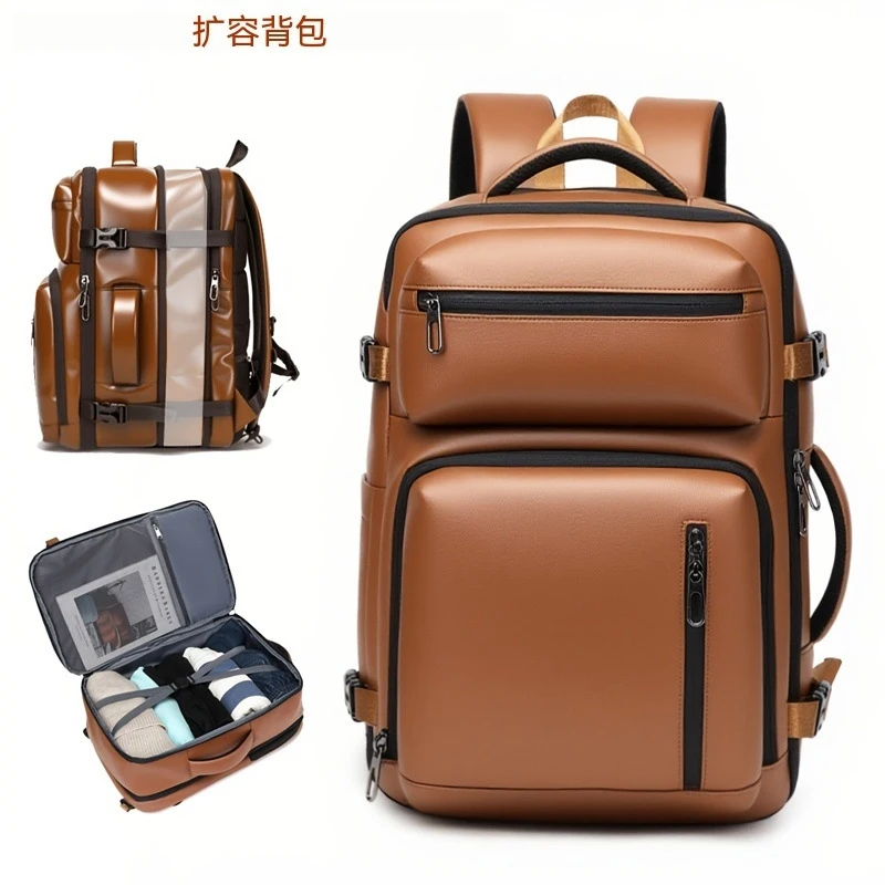 Cross border high-capacity multifunctional expandable laptop backpack 17.3-inch waterproof business travel backpack
Cross border high-capacity multifunctional expandable laptop backpack 17.3-inch waterproof business travel backpack