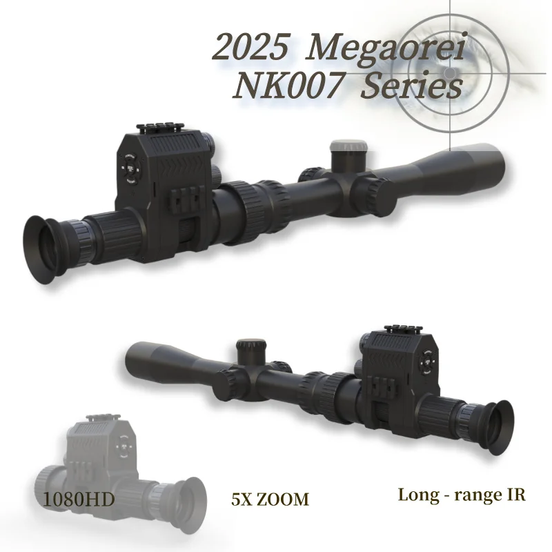 NEW NK007 Hunting Scope, 5X Magnification, 400M Night Vision Range, 1080P,Professional Outdoor Hunting
NEW NK007 Hunting Scope, 5X Magnification, 400M Night Vision Range, 1080P,Professional Outdoor Hunting