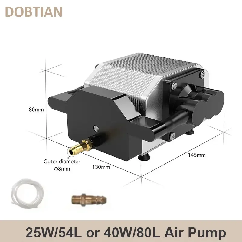 25W 54L/Min Laser Air Assist Pump 25W Electrical Air Compressor for Laser Cutting Engraving Machine Adjustable Speed Low Noise
25W 54L/Min Laser Air Assist Pump 25W Electrical Air Compressor for Laser Cutting Engraving Machine Adjustable Speed Low Noise