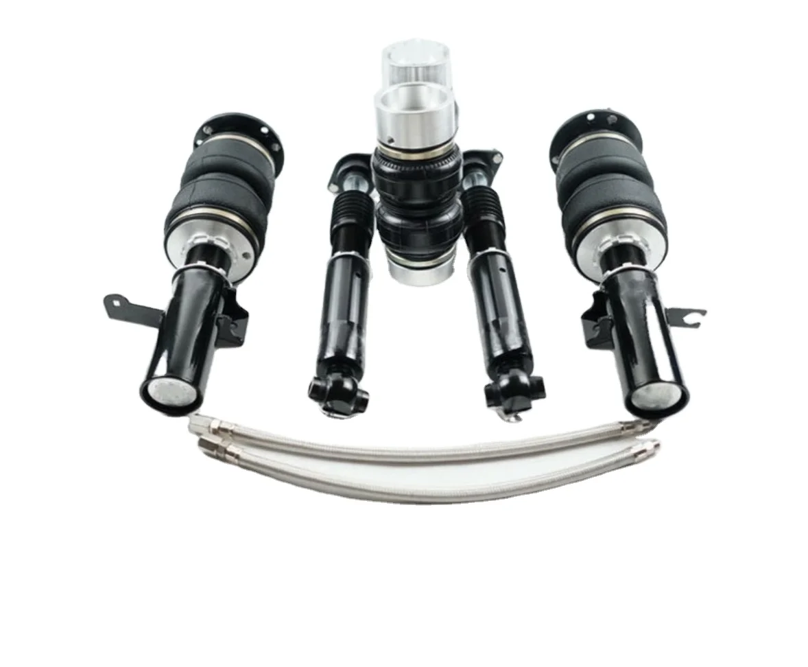 Комплект пневматической подвески из стали и резины в новом состоянии, сборка пневматической пружины и амортизаторы для автомобилей и грузовиков 
Комплект пневматической подвески из стали и резины в новом состоянии, сборка пневматической пружины и амортизаторы для автомобилей и грузовиков