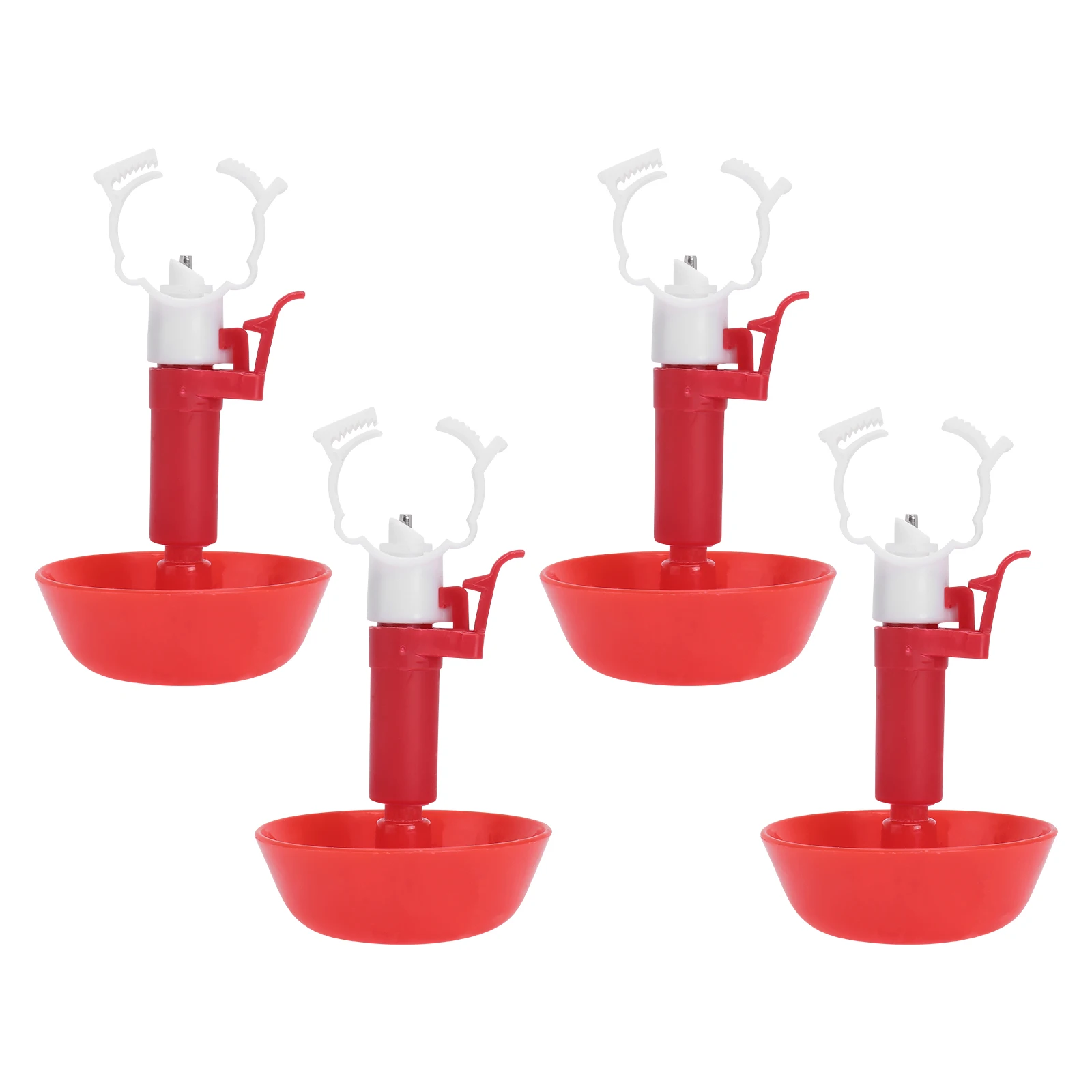 4 Pcs Automatic Drinking Fountain Durable Water Cups Pigeon Bowl Cage Feeder Farm Home Chicken Goose Duck Bird Feeding Tools
4 Pcs Automatic Drinking Fountain Durable Water Cups Pigeon Bowl Cage Feeder Farm Home Chicken Goose Duck Bird Feeding Tools