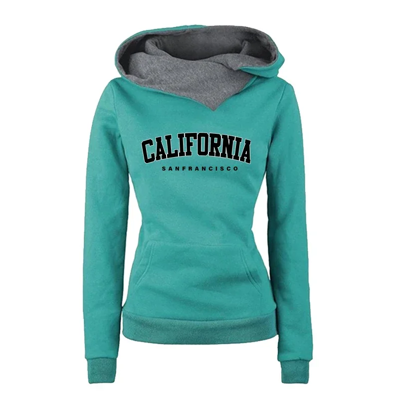 California Fashion Hoodie for Woman Fall Winter Daily Casual Sporty Hooded Sweatshirts Female Home Outdoor Comfort Warm Pullover
California Fashion Hoodie for Woman Fall Winter Daily Casual Sporty Hooded Sweatshirts Female Home Outdoor Comfort Warm Pullover