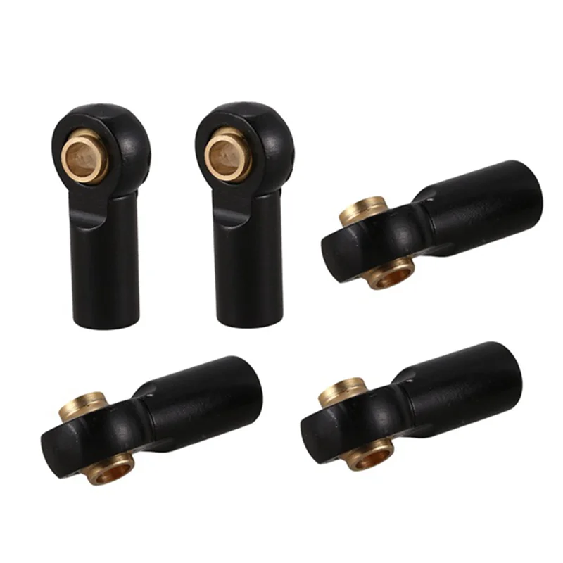 A13Q-100Pcs Metal M3 Link Tie Rod End Ball Joint For 1/10 RC Car Crawler AXIAL SCX10 D90 D110 Tamiya CC01,Black
A13Q-100Pcs Metal M3 Link Tie Rod End Ball Joint For 1/10 RC Car Crawler AXIAL SCX10 D90 D110 Tamiya CC01,Black