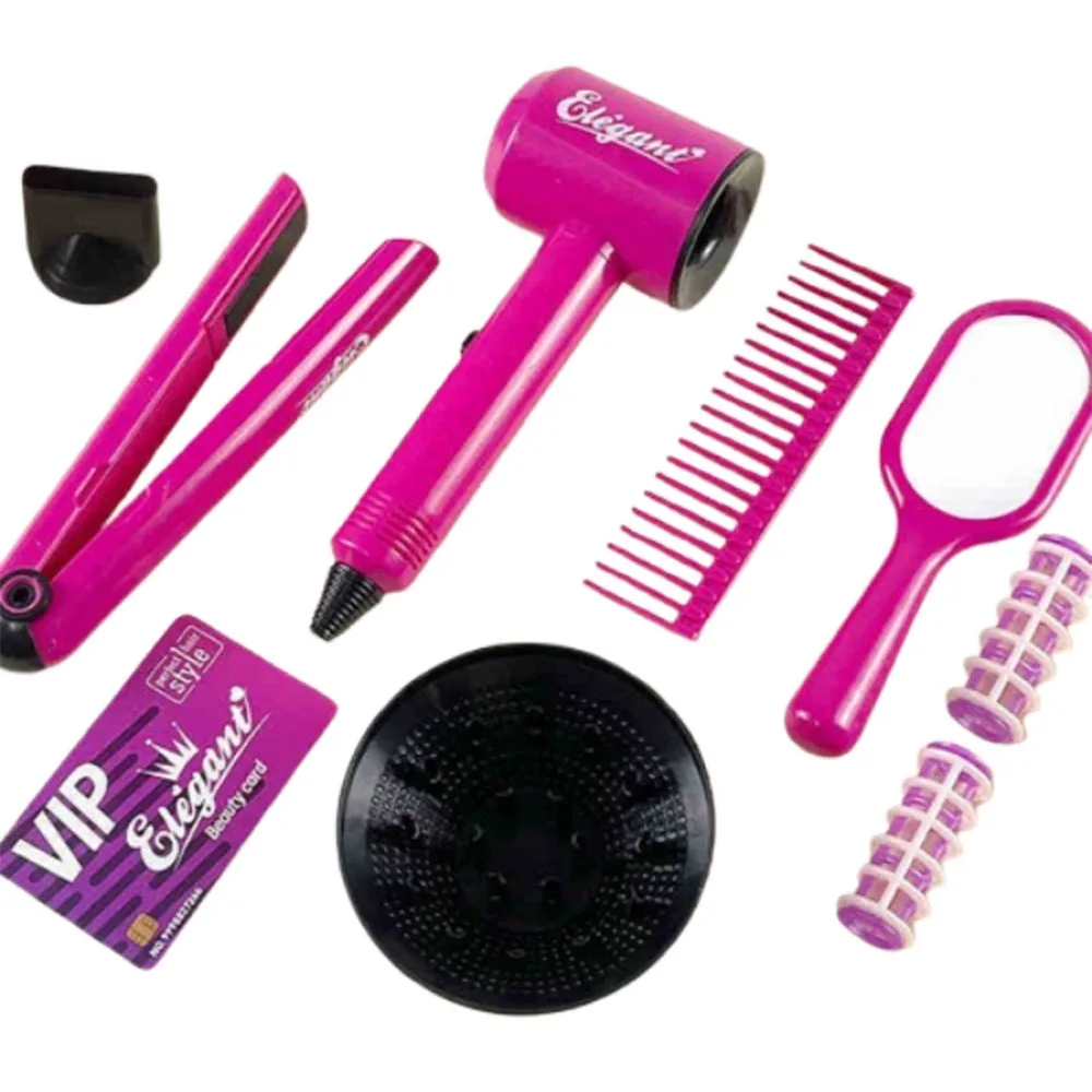 9/13/17Pcs Princess Dress Up Hair Dryer and Haircut Toy Kit Blow Dryer Straight Hair Stick Simulation Play House Toys Bobby Pins
9/13/17Pcs Princess Dress Up Hair Dryer and Haircut Toy Kit Blow Dryer Straight Hair Stick Simulation Play House Toys Bobby Pins