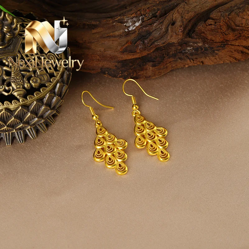 Nexil Jewelry Luxury 24K 9999 Pure Gold real gold Women's Vintage Phoenix Pendant Necklace Earrings Hollow Ring
Nexil Jewelry Luxury 24K 9999 Pure Gold real gold Women's Vintage Phoenix Pendant Necklace Earrings Hollow Ring