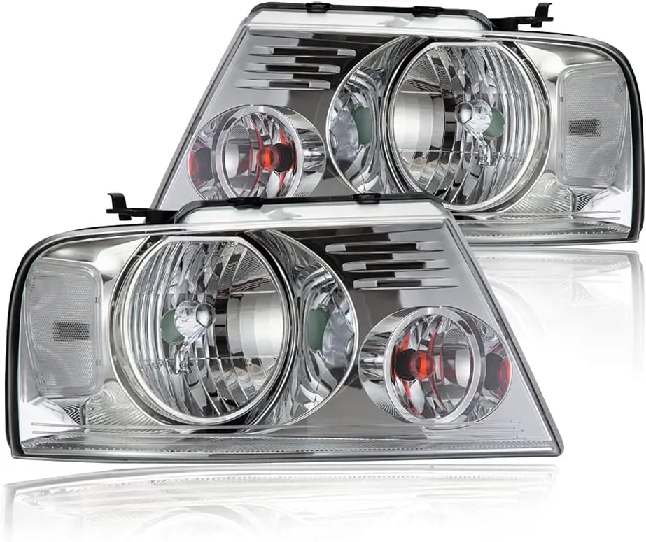 Фары, совместимые с пикапом Ford F-150 04-08/Lincoln Mark LT 06-08 (НЕ для моделей кроватей 04 F150 Heritage/Flareside), прозрачные
Фары, совместимые с пикапом Ford F-150 04-08/Lincoln Mark LT 06-08 (НЕ для моделей кроватей 04 F150 Heritage/Flareside), прозрачные