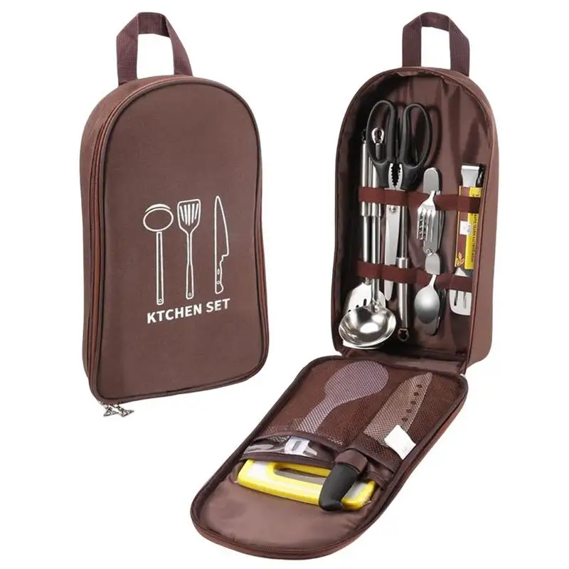 Outdoor Cookware Portable Storage Bag Kitchenware Storage Bag Picnic Supplies Camping Tools Storage Bag For Camping Hiking BBQ
Outdoor Cookware Portable Storage Bag Kitchenware Storage Bag Picnic Supplies Camping Tools Storage Bag For Camping Hiking BBQ