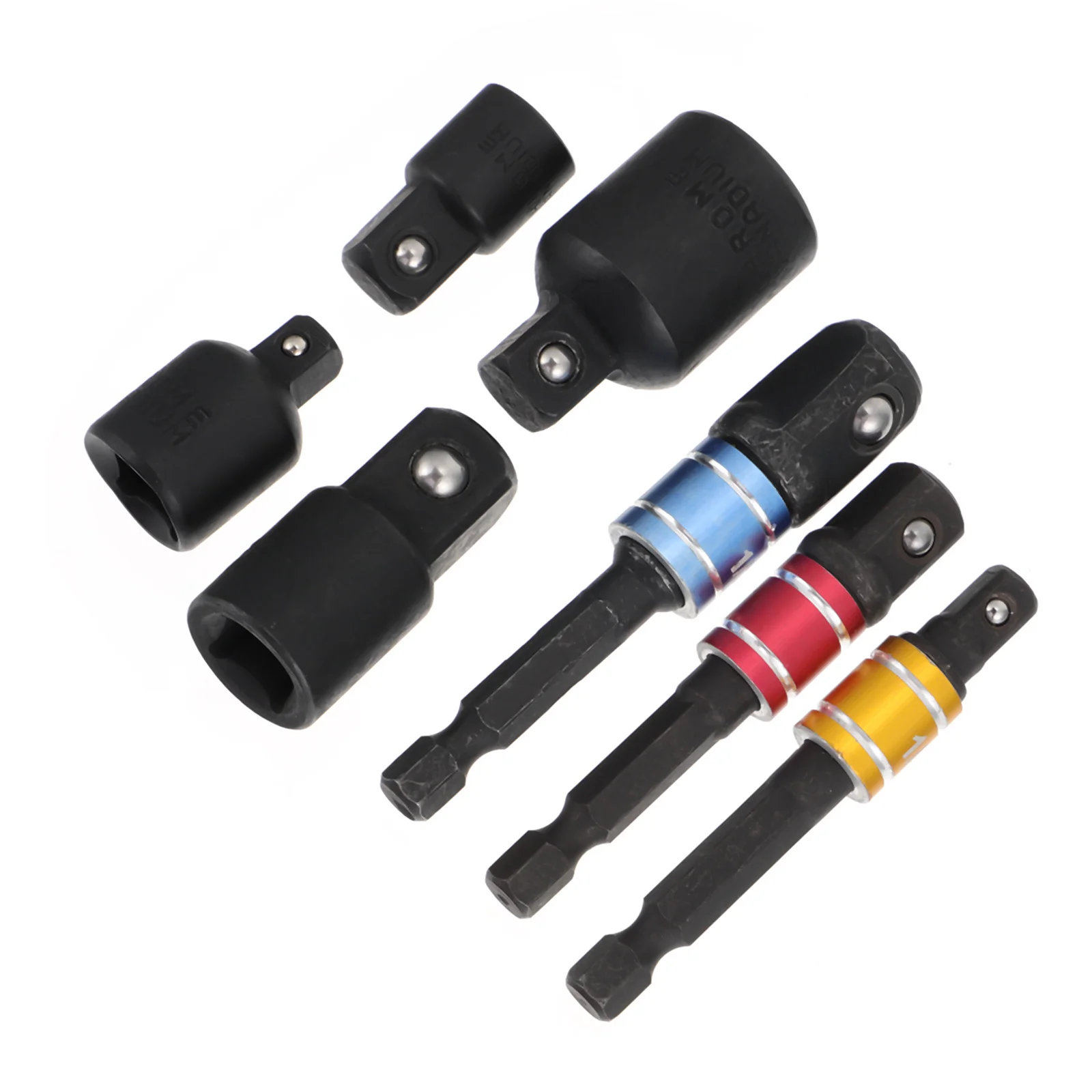 7Pcs High Hardness Socket Adapter Kit Heat Treated Steel Impact Sockets Conversion Set for Air Tools Hand Tools
7Pcs High Hardness Socket Adapter Kit Heat Treated Steel Impact Sockets Conversion Set for Air Tools Hand Tools