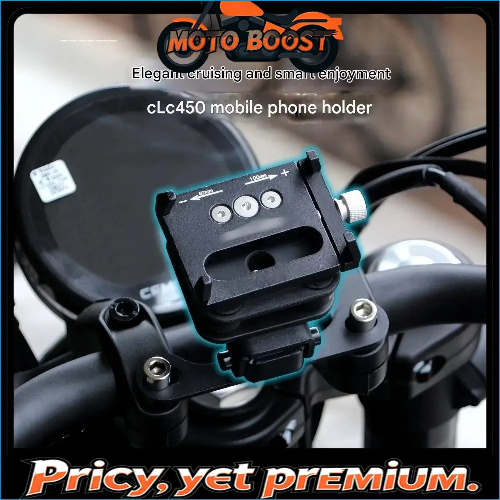 【Premium quality】Suitable for CFMOTO CLC450 motorcycle modified mobile phone holder shockproof mobile phone navigation
【Premium quality】Suitable for CFMOTO CLC450 motorcycle modified mobile phone holder shockproof mobile phone navigation