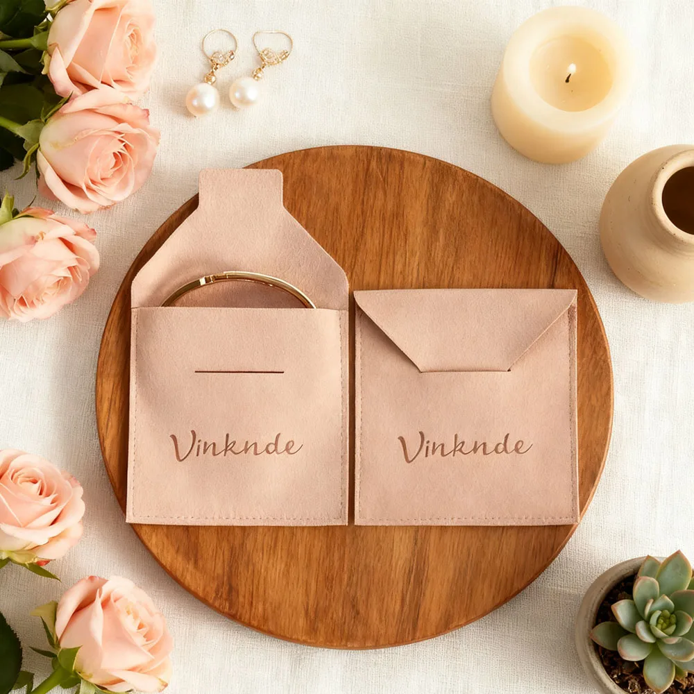 100Pcs Custom Logo Jewelry Bag Luxurious Microfiber Envelope Flap Package Jewelry Pouch Can Print Personalized Name For Wedding
100Pcs Custom Logo Jewelry Bag Luxurious Microfiber Envelope Flap Package Jewelry Pouch Can Print Personalized Name For Wedding