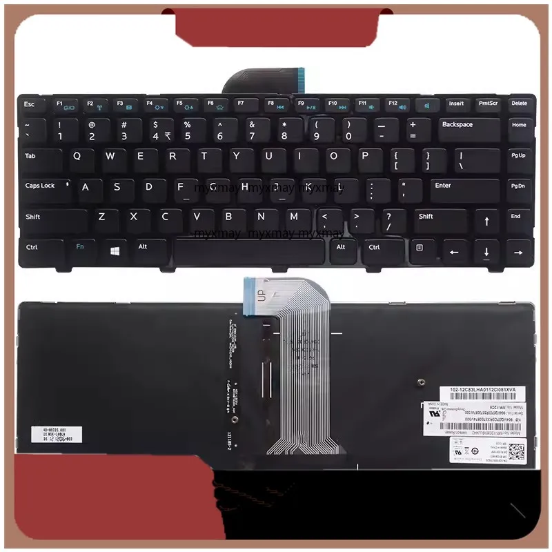 Новая клавиатура с подсветкой в США для ноутбука Dell Latitude 3440 Vostro 2421 
Новая клавиатура с подсветкой в США для ноутбука Dell Latitude 3440 Vostro 2421