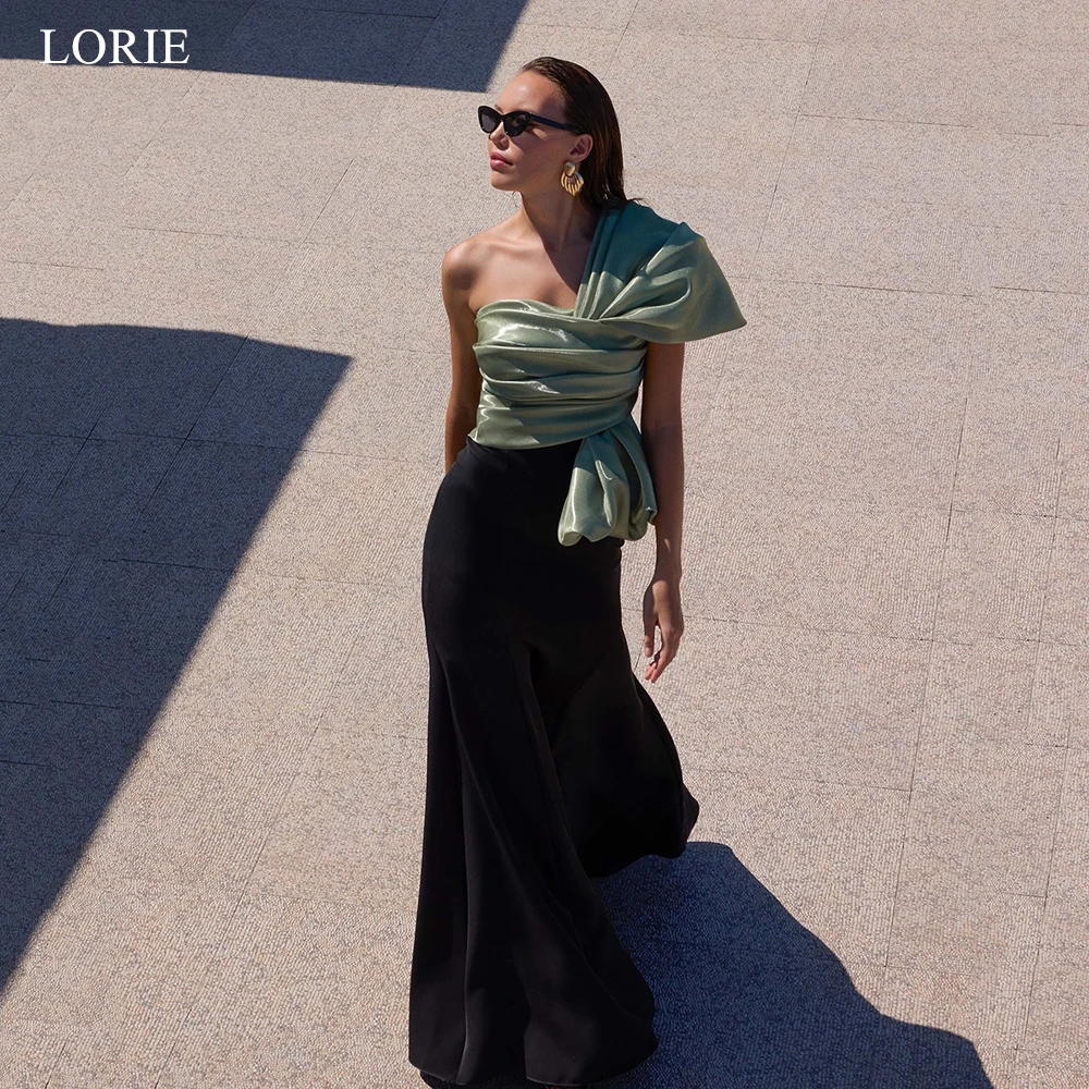 LORIE Elegant Green and Black Party Dresses Pleats Sleeveless Evening Prom Dress Draped Mermaid Prom Gowns Customized
LORIE Elegant Green and Black Party Dresses Pleats Sleeveless Evening Prom Dress Draped Mermaid Prom Gowns Customized