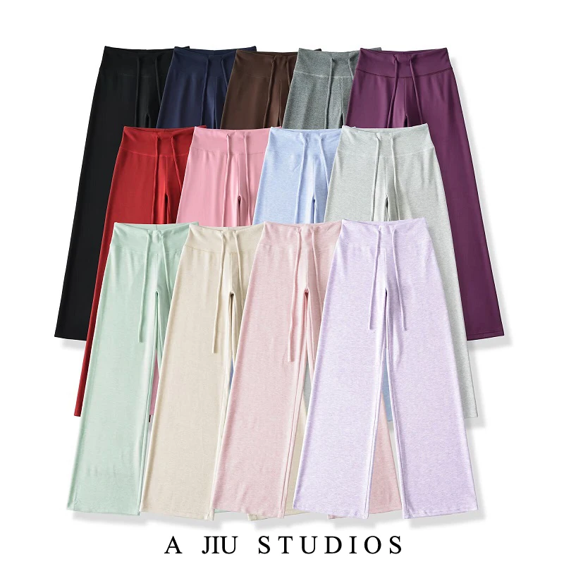 High Waist Wide Leg Pants Women's Loose Straight Casual Floor-Length Trousers Spring Autumn Drawstring Slimming Drapey
High Waist Wide Leg Pants Women's Loose Straight Casual Floor-Length Trousers Spring Autumn Drawstring Slimming Drapey