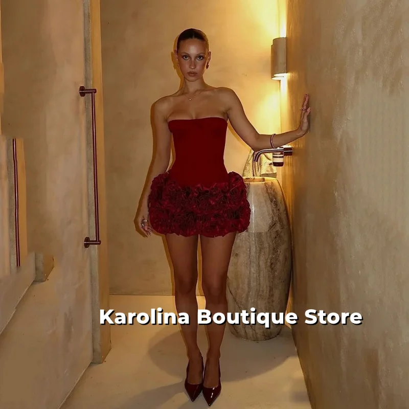 Красное атласное мини-коктейльное платье без бретелек на шнуровке, облегающее платье знаменитостей для дня рождения, элегантное короткое платье для выпускного вечера
Красное атласное мини-коктейльное платье без бретелек на шнуровке, облегающее платье знаменитостей для дня рождения, элегантное короткое платье для выпускного вечера