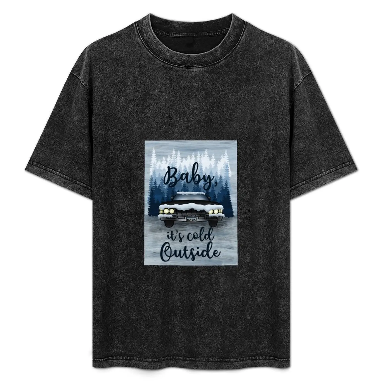 Baby It's Cold Outside, Supernatural Impala T-Shirt designer shirts quick-drying luxury clothes men
Baby It's Cold Outside, Supernatural Impala T-Shirt designer shirts quick-drying luxury clothes men