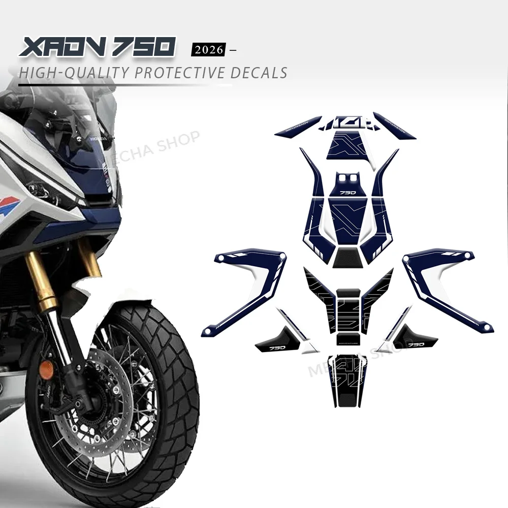 For X ADV 750 2026 Tank Pad Center Area 3D Sticker Protection Kit XADV 750 2025 Motorcycle Accessories
For X ADV 750 2026 Tank Pad Center Area 3D Sticker Protection Kit XADV 750 2025 Motorcycle Accessories