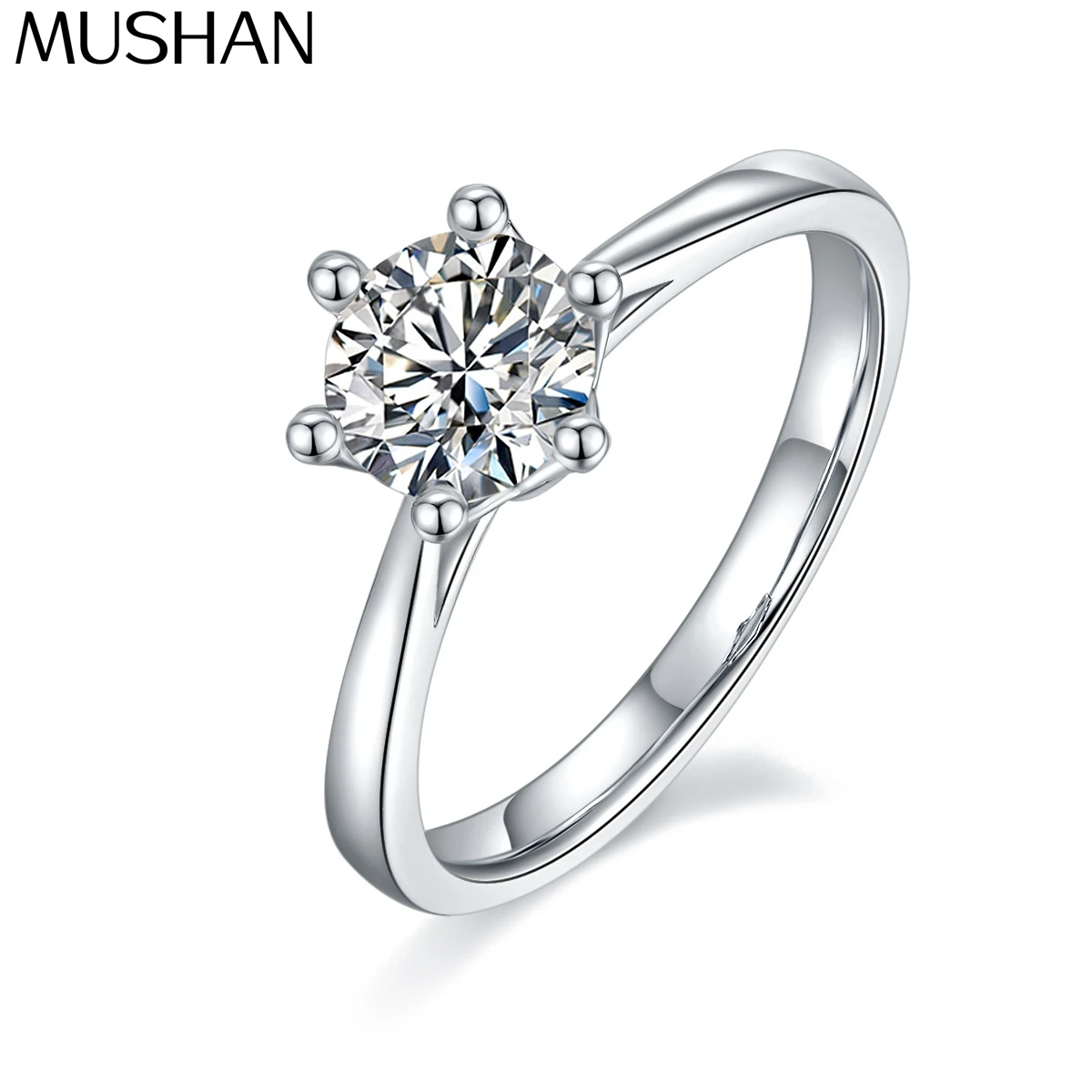 MuShan Luxury Jewelry 925 Sterling Silver Ring VVS Moissanite Date Night Ring for Her 18K Real Gold Plated MST Patent Jewellery
MuShan Luxury Jewelry 925 Sterling Silver Ring VVS Moissanite Date Night Ring for Her 18K Real Gold Plated MST Patent Jewellery