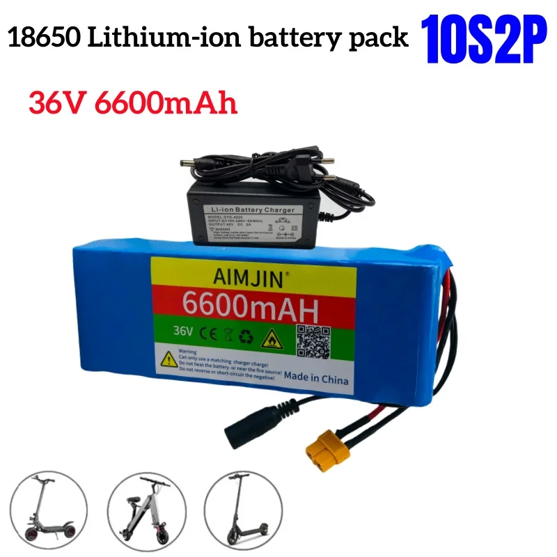 AIMJIN 10S2P 36V 6600mAh 42v Electric Scooter Battery Lithium Electric Scooter Electric Scooter Battery 10s2p 36V Battery
AIMJIN 10S2P 36V 6600mAh 42v Electric Scooter Battery Lithium Electric Scooter Electric Scooter Battery 10s2p 36V Battery