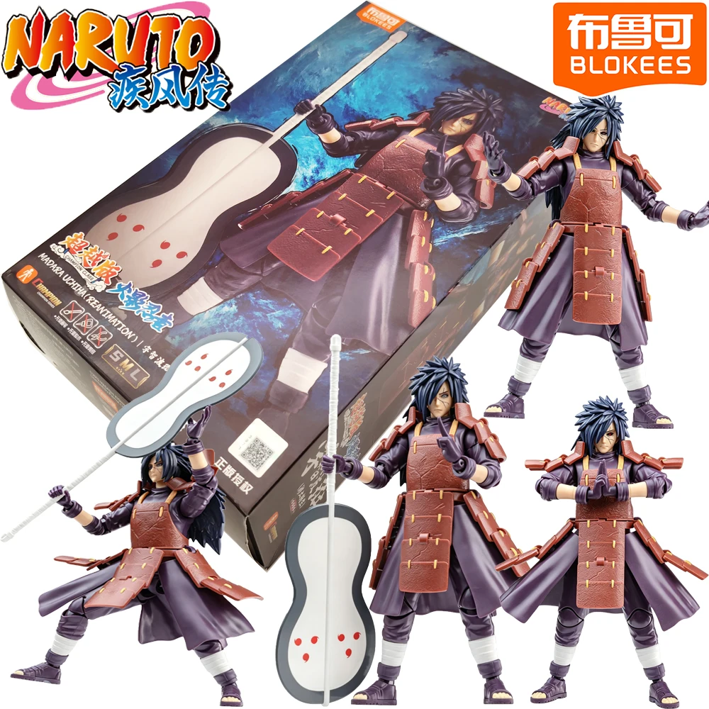 BLOKEES Official Naruto Uchiha Madara Action Figures Champion Class Realistic Designs Durable and Display Worthy Decor Model Toy
BLOKEES Official Naruto Uchiha Madara Action Figures Champion Class Realistic Designs Durable and Display Worthy Decor Model Toy
