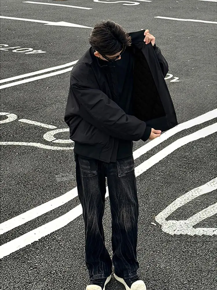 Men's Bomber Pilot Jaet Spring Autumn ort ape Workwear Coat Cleanfit Stand Collar Baseball orm Loose Fit Long Sv...
Men's Bomber Pilot Jaet Spring Autumn ort ape Workwear Coat Cleanfit Stand Collar Baseball orm Loose Fit Long Sv...