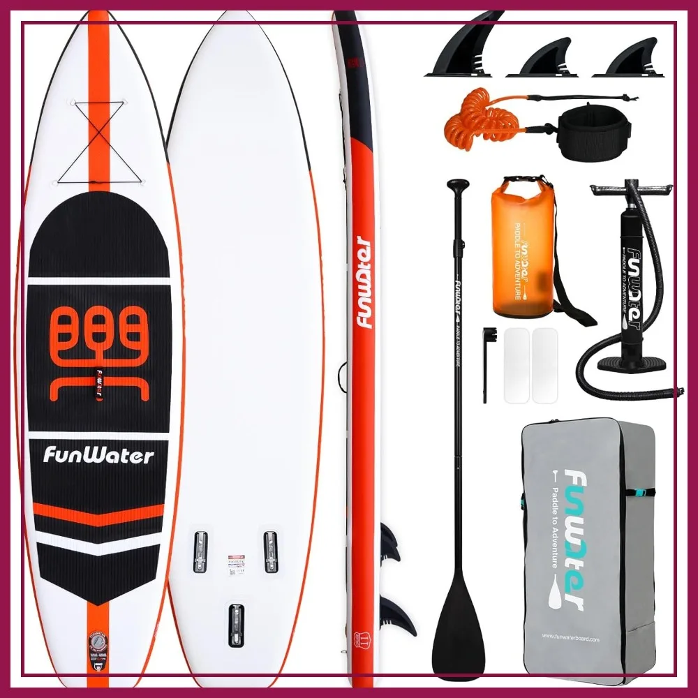 Ultra-Light Inflatable Stand Up Paddle Board with SUP Accessories for Adults & Youth
Ultra-Light Inflatable Stand Up Paddle Board with SUP Accessories for Adults & Youth