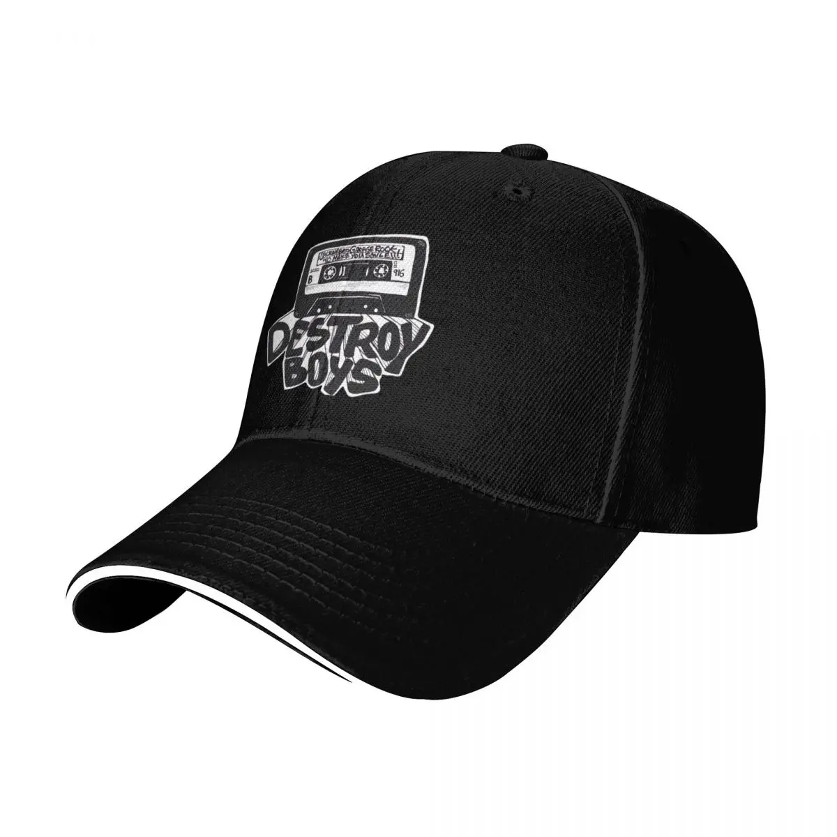 Destroy Boys Logo white Baseball Cap Luxury Brand Thermal Visor Hat Luxury Brand custom Hat For Women 2025 Men's
Destroy Boys Logo white Baseball Cap Luxury Brand Thermal Visor Hat Luxury Brand custom Hat For Women 2025 Men's