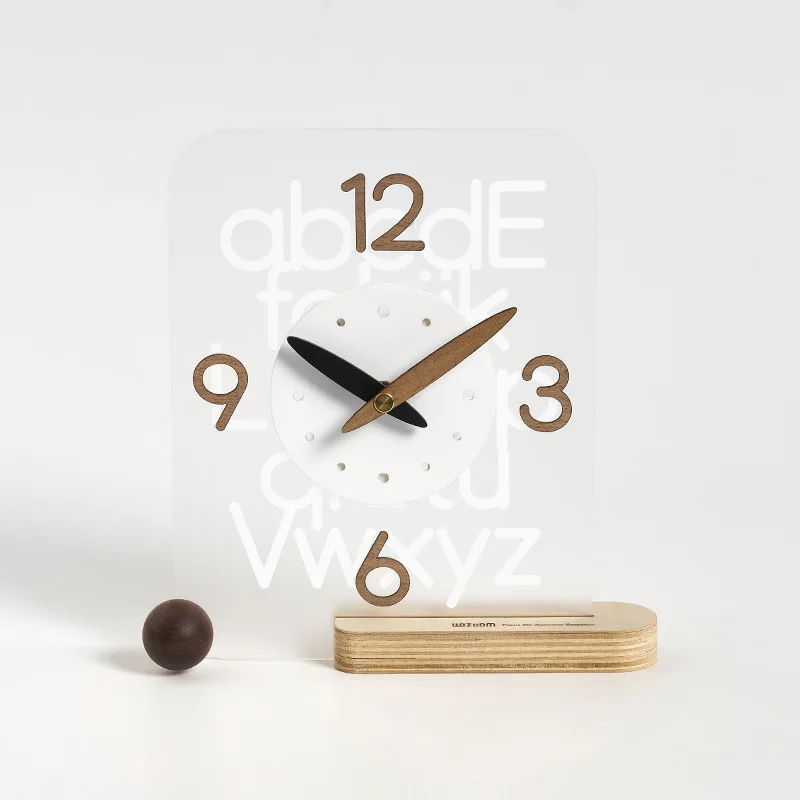 Wozoom Clock Creative Ornament Home Clock Placement Porch Light Luxury High-end Desktop Figurines Miniatures Decoration
Wozoom Clock Creative Ornament Home Clock Placement Porch Light Luxury High-end Desktop Figurines Miniatures Decoration